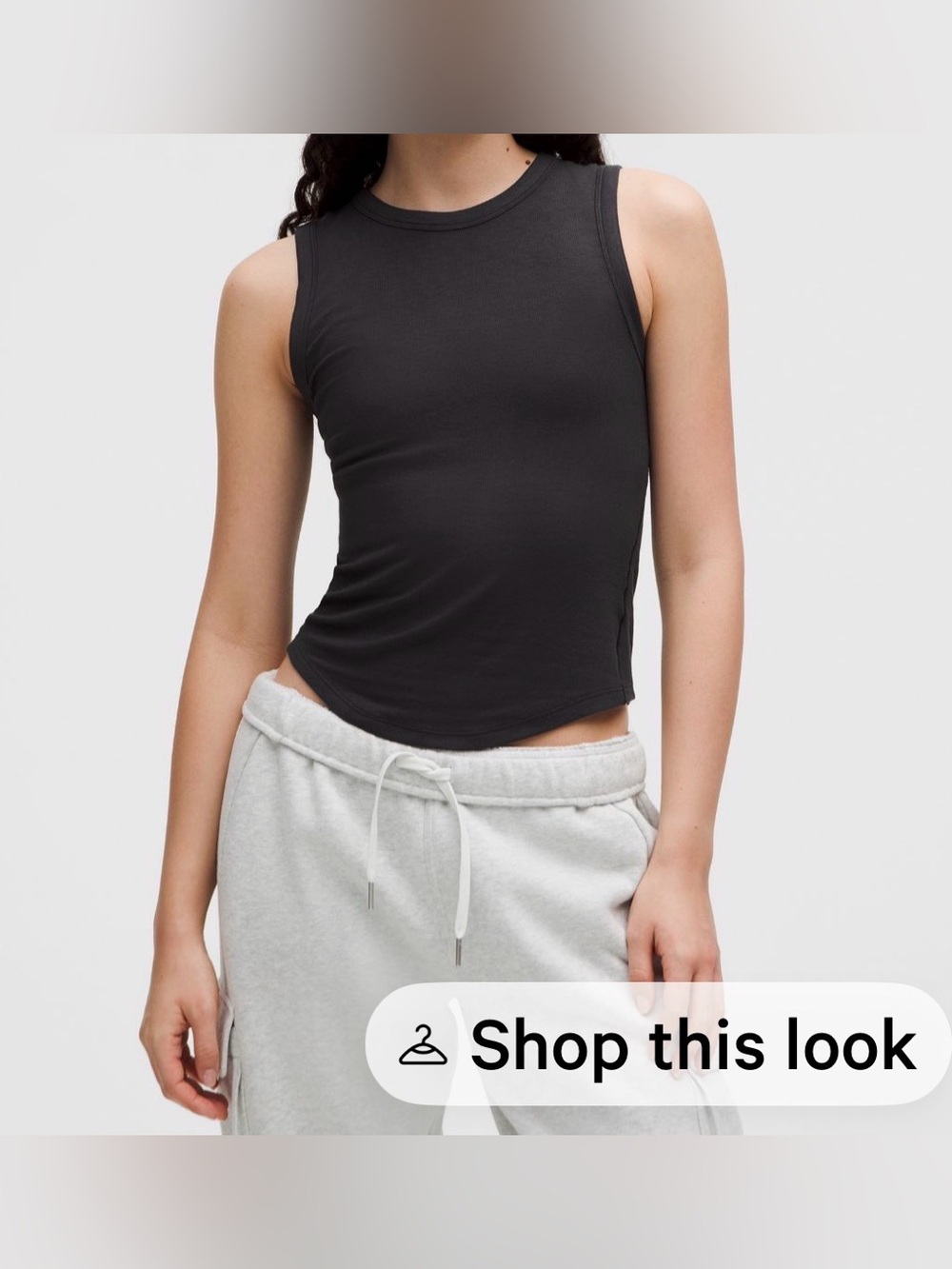 Lululemon Hold Tight Crew Neck Tank Top